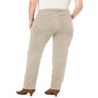 Corduroy Bootcut Jeans image number null