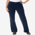 Corduroy Bootcut Jeans image number null