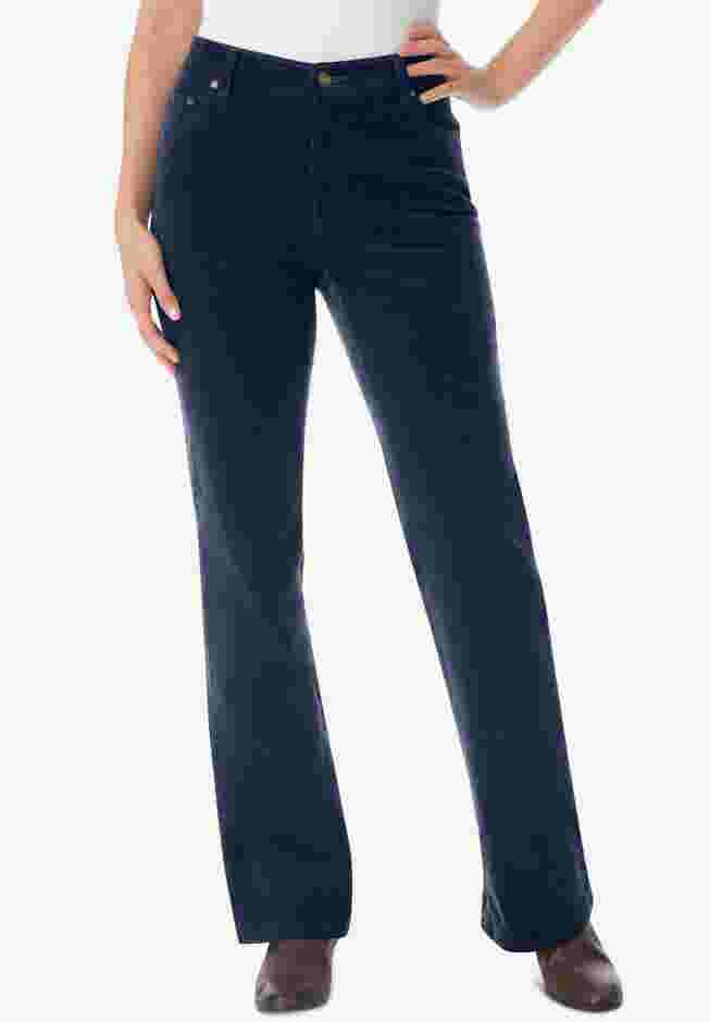 Stretch Corduroy Bootcut Jean image number 0