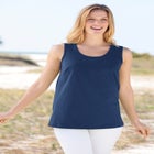 Perfect Scoopneck Tank image number null