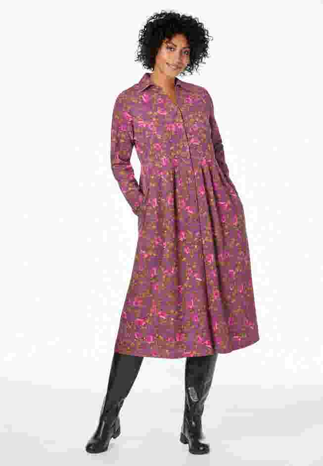 Snap-Front Thermal Shirtdress image number 0