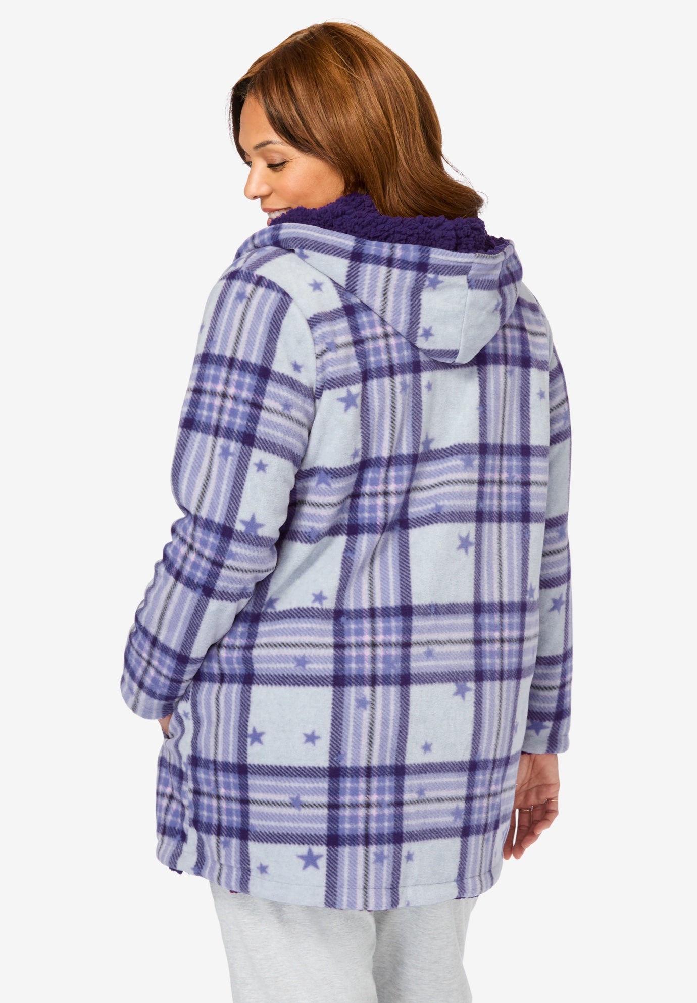 Dreams & Co.® Reversible Bed Jacket image number 1