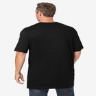 Shrink-Less&trade; Lightweight Longer-Length Crewneck T-Shirt image number null
