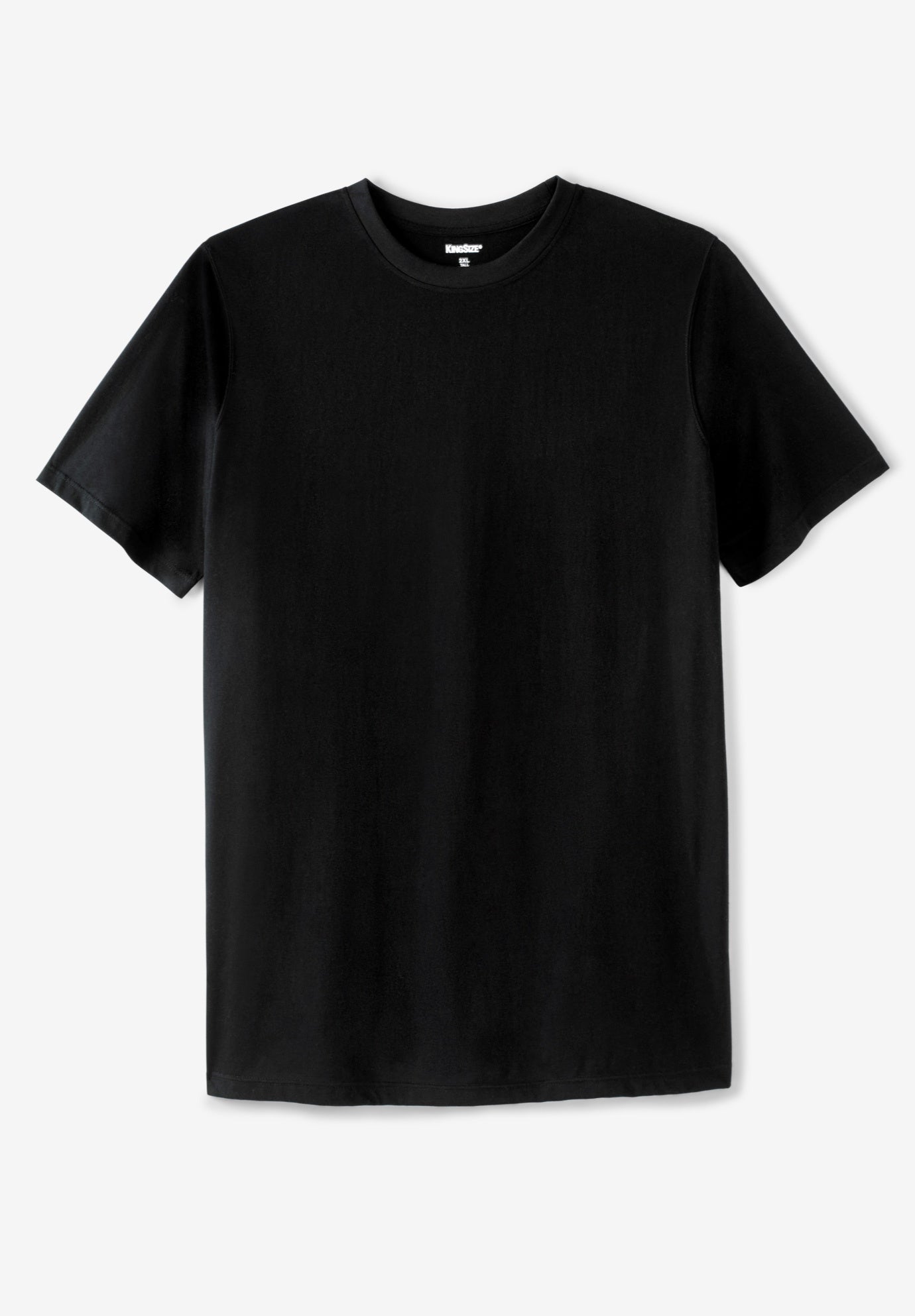 Shrink-Less&trade; Lightweight Longer-Length Crewneck T-Shirt image number 0