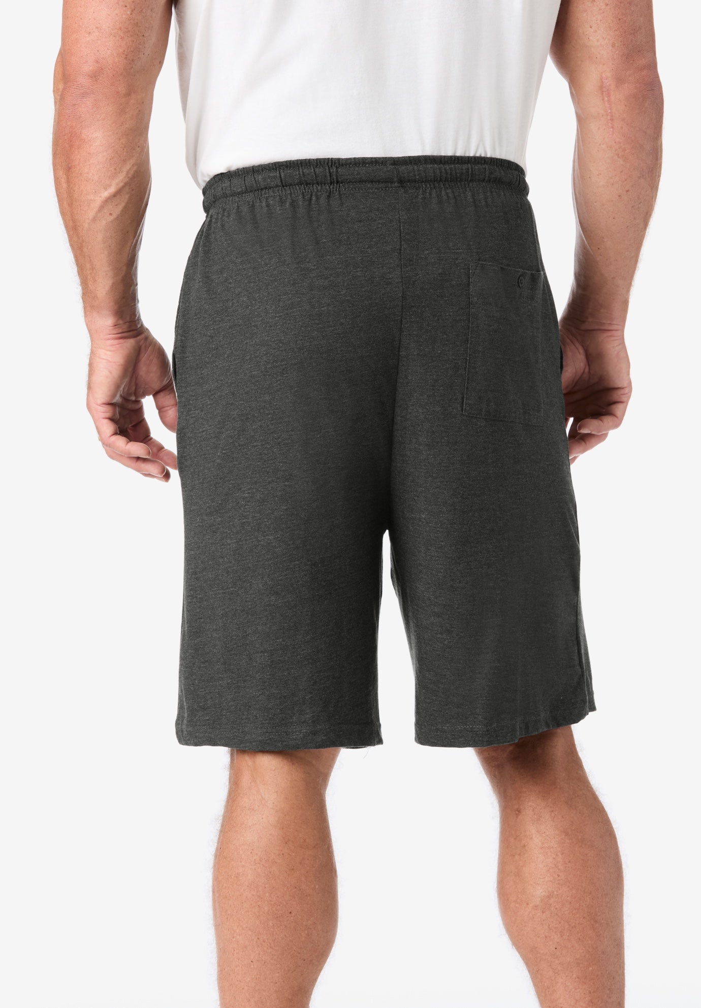 Lightweight Jersey Pajama Shorts image number 1
