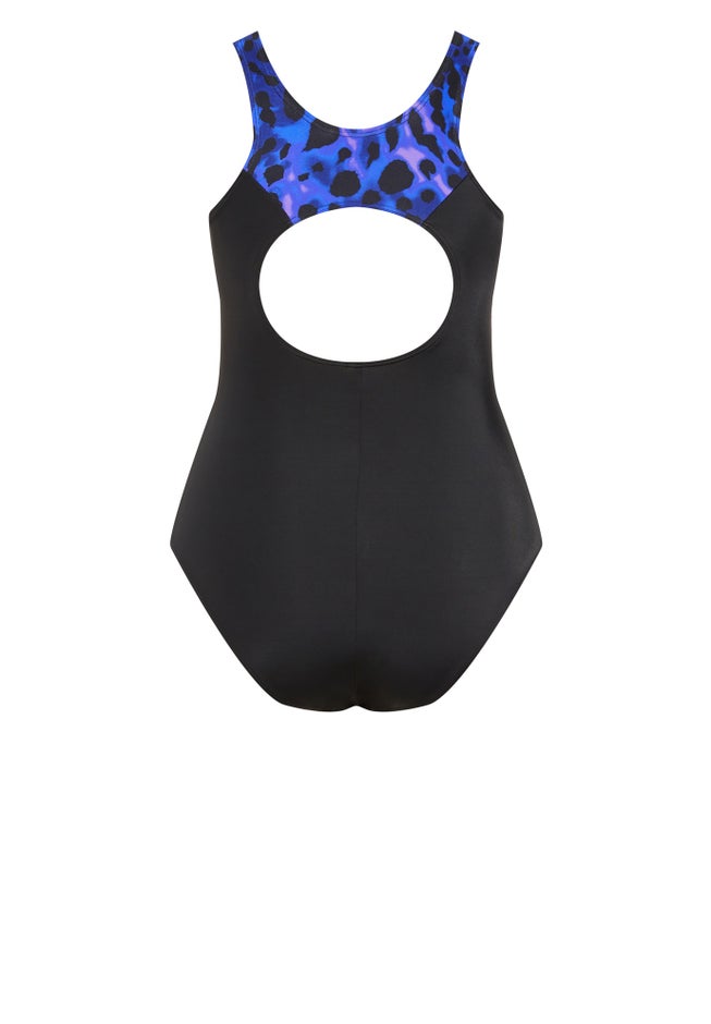 Tia Spliced Print 1 Piece image number 5