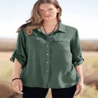 Utility Button Down Shirt image number null