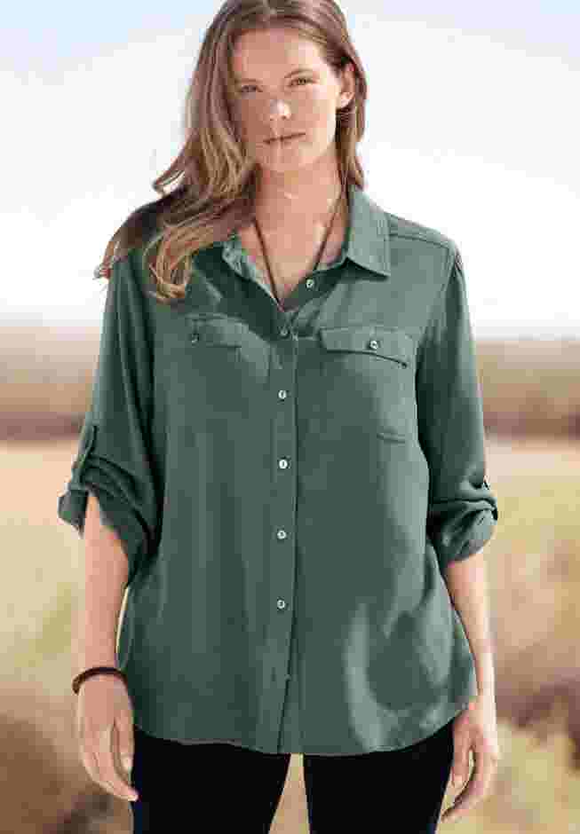 Utility Button Down Shirt image number 3