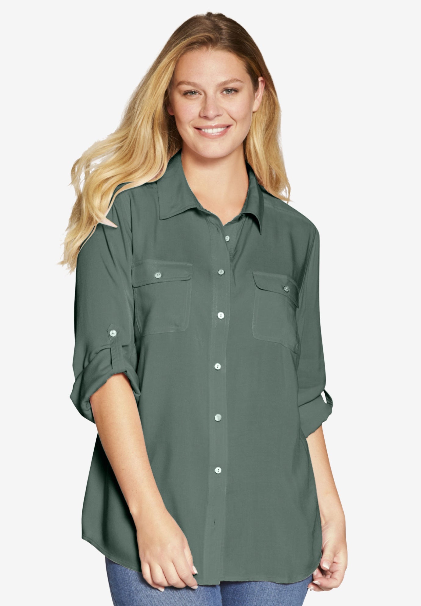 Utility Button Down Shirt image number 0