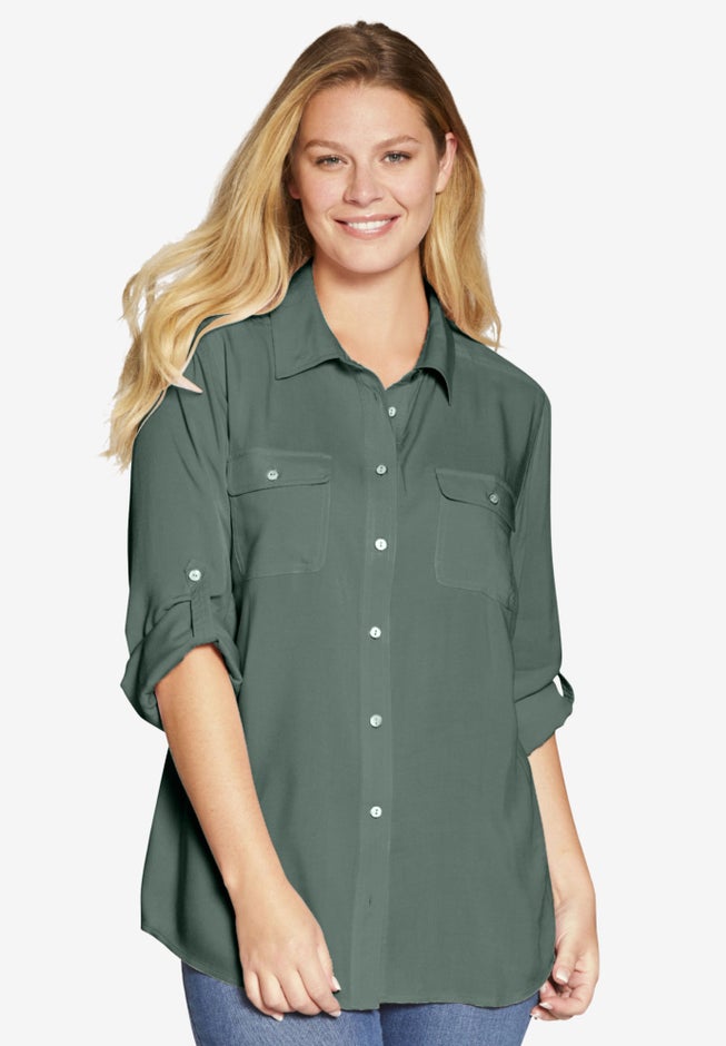 Utility Button Down Shirt image number 0