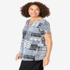 7-Day Notch-Neck Tunic image number null