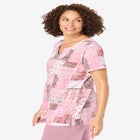 7-Day Notch-Neck Tunic image number null