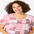 7-Day Notch-Neck Tunic image number null