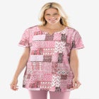 7-Day Notch-Neck Tunic image number null