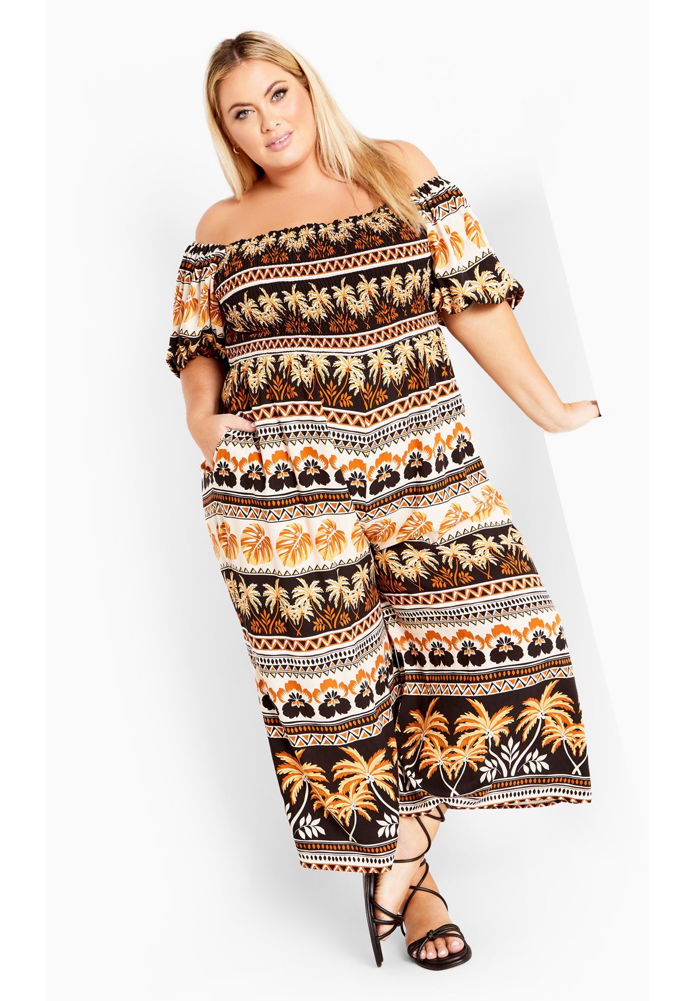 Annabelle Print Jumpsuit image number 1