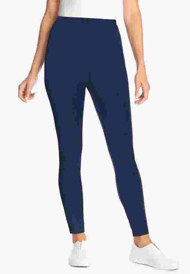 Stretch Cotton Cozy Legging image number 0