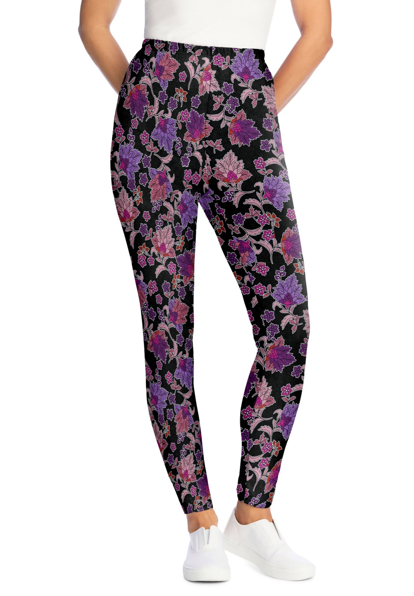 Stretch Cotton Cozy Legging image number 0