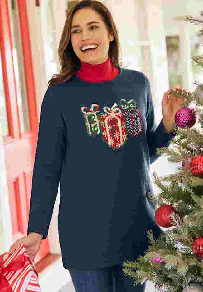 Motif Sweater image number 6