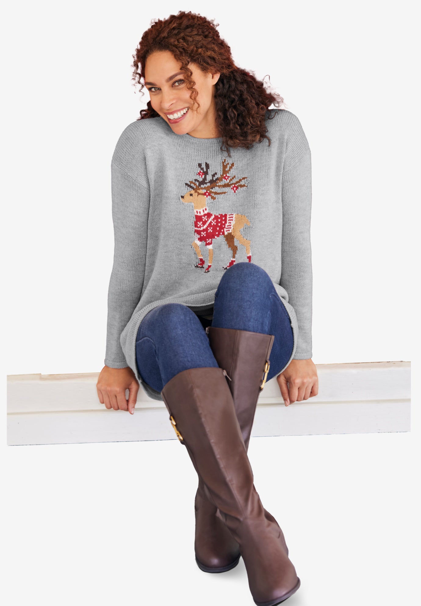 Holiday Motif Sweater image number 0