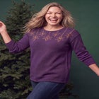 Holiday Motif Sweater image number 0