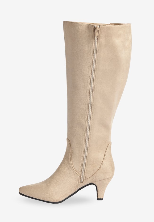 The Rosey Tall Wide Calf Boot By Comfortview image number 3