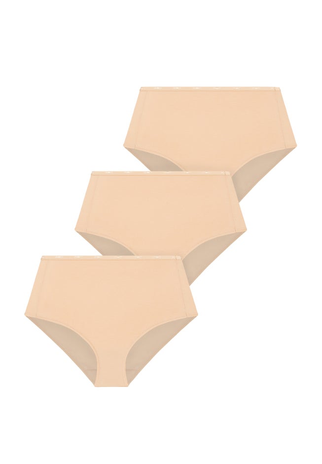 Full-Cut Cotton Spandex Brief 3-Pack image number 0