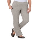 Fineline Stretch Denim Pull-On Bootcut Jeans image number null