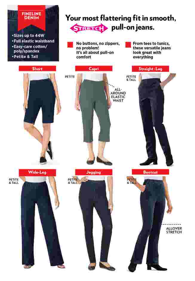 Bootcut Fineline Denim Jean image number 3