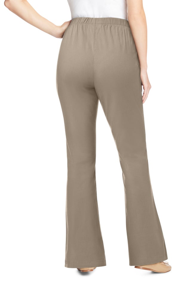 Fineline Stretch Denim Pull-On Bootcut Jeans image number 1