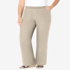 Fineline Stretch Denim Pull-On Bootcut Jeans image number null