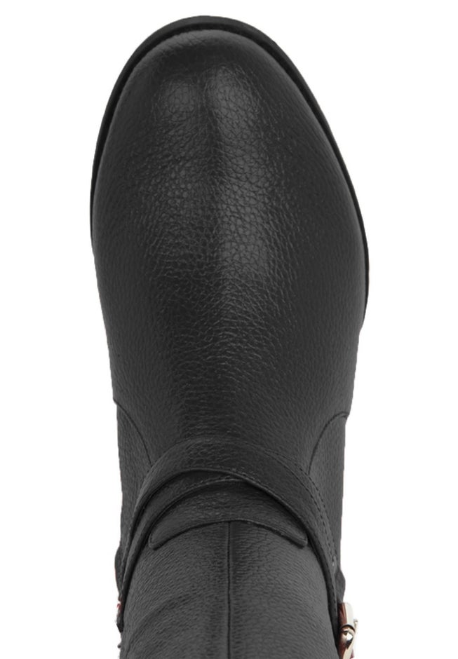 The Janis Tall Regular Calf Leather Boot By Comfortview image number 4