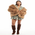 Faux Fur Coat image number null