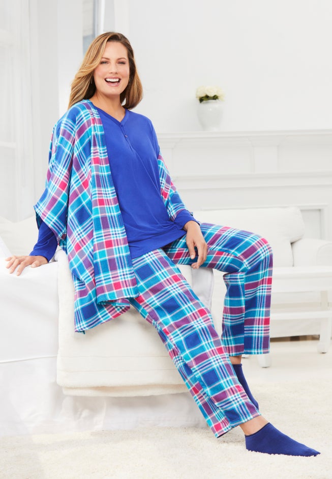 Dreams & Co.® 4-Piece Pajama Set image number 6