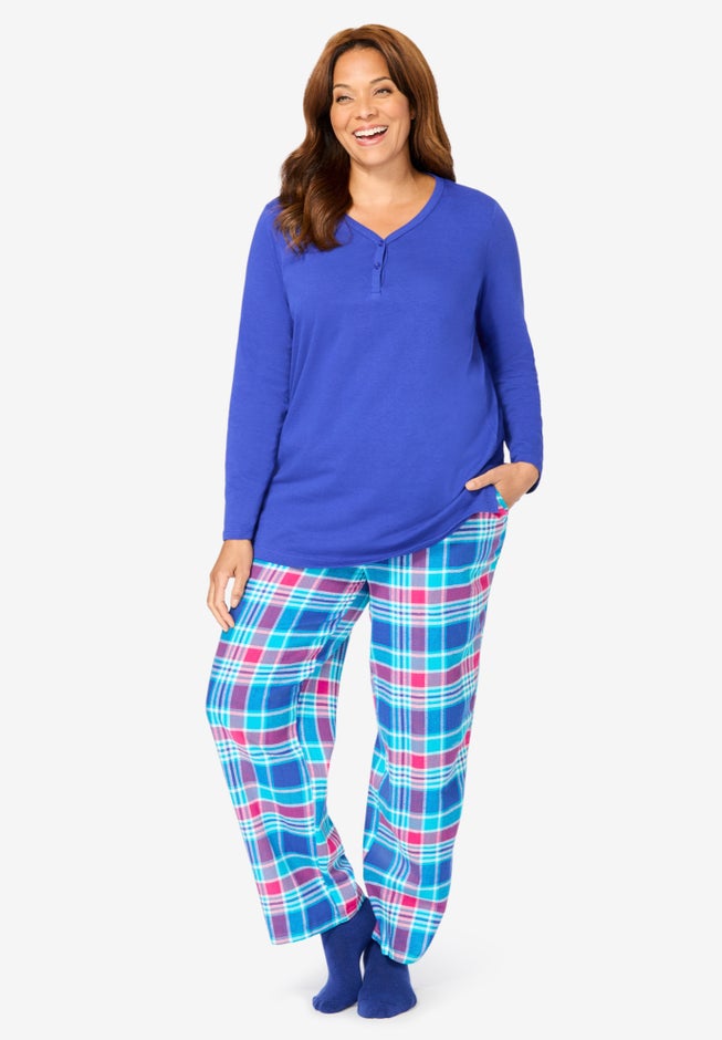 Dreams & Co.® 4-Piece Pajama Set image number 3