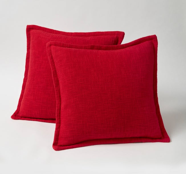 Printed Fall Pillows, Set of 2 image number 0