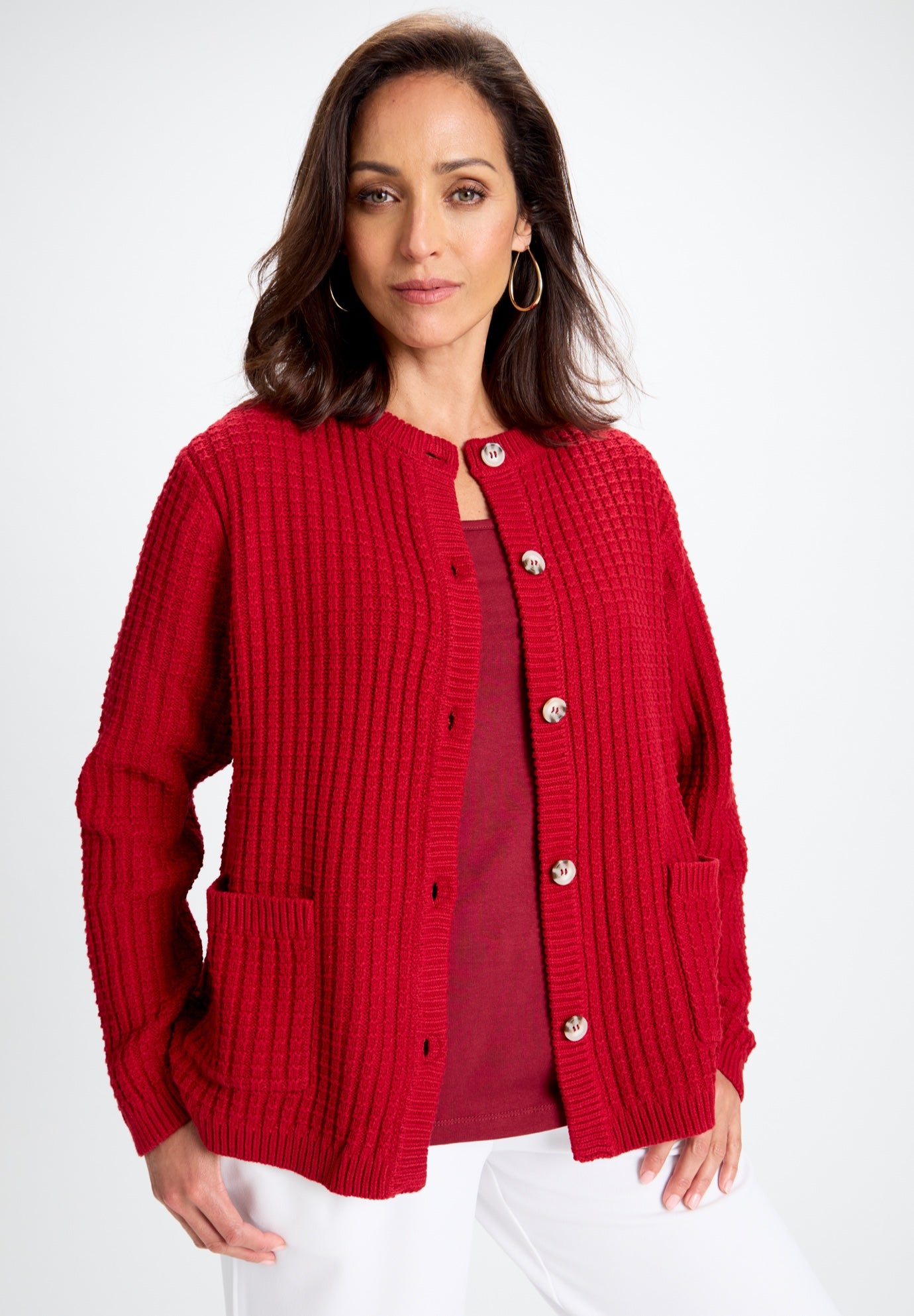 Boxy Stitch Cardigan image number 0