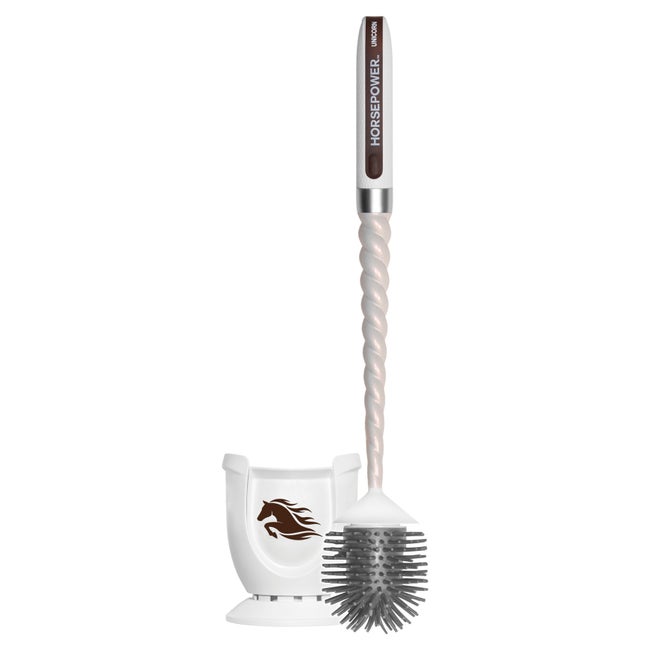 Horsepower™ Unicorn™ Motorized Silicone Toilet Brush image number null