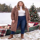 Longer Length Microfiber Parka image number 2