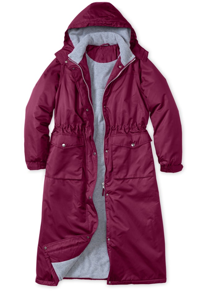 Longer Length Microfiber Parka image number 1