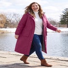 Longer Length Microfiber Parka image number 0