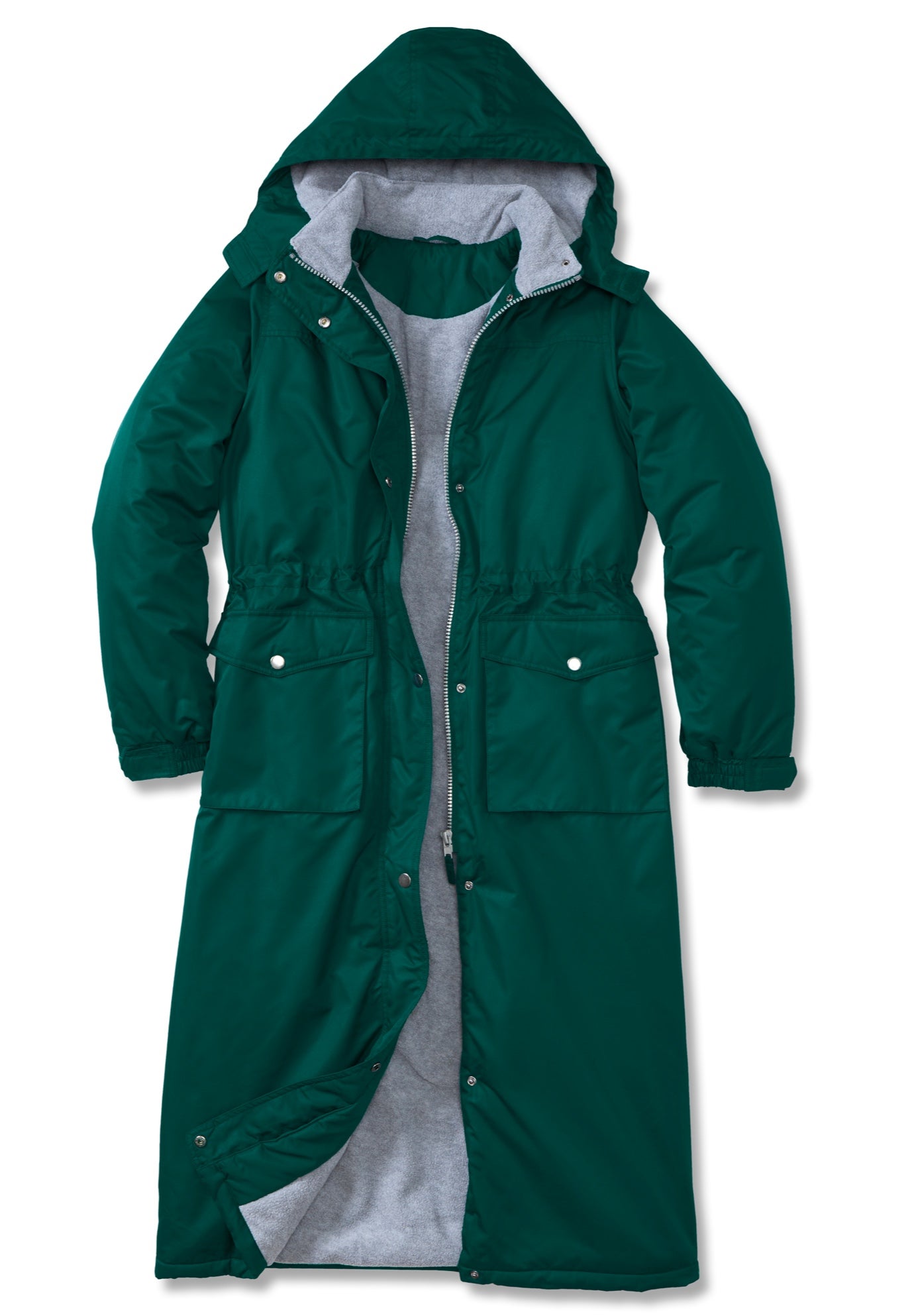 Longer Length Microfiber Parka image number 1