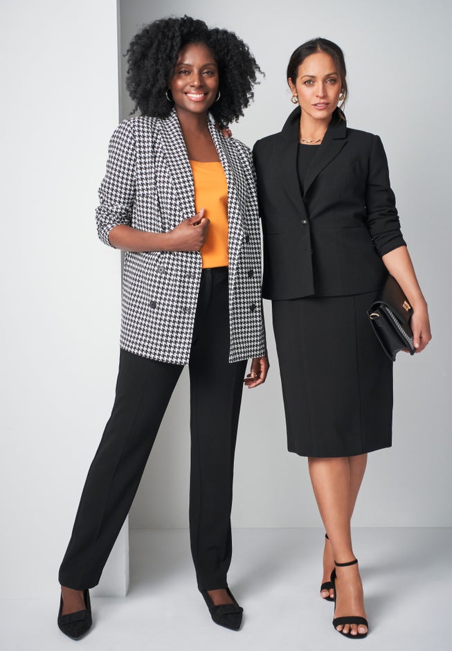 2-Piece Double-Breasted Pantsuit image number 2