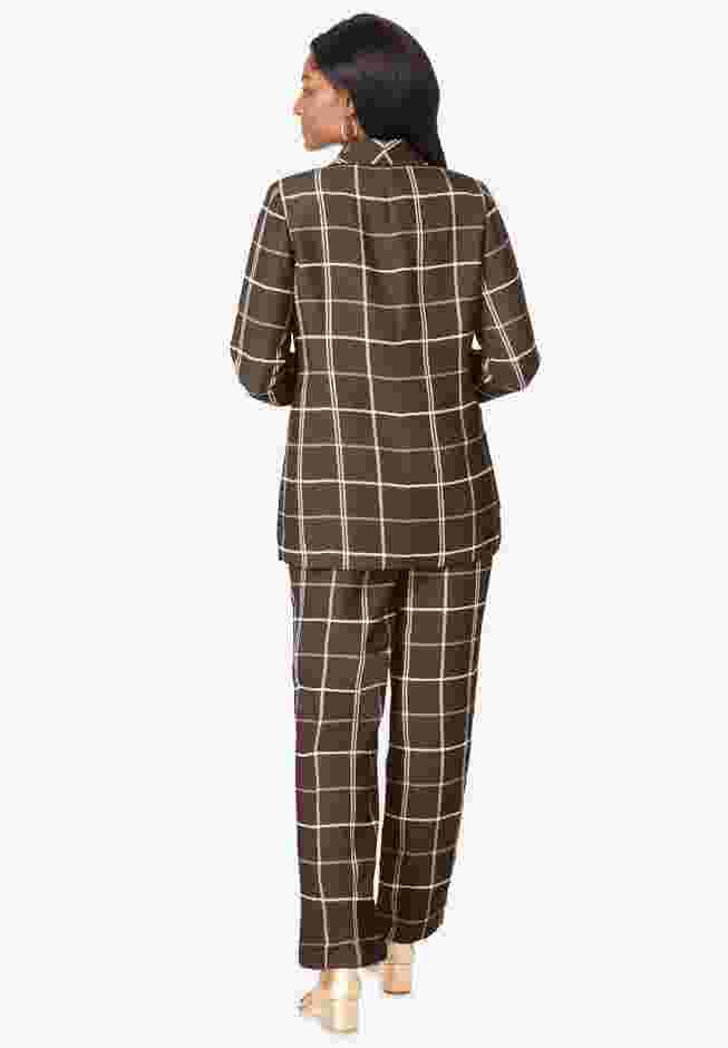 2-Piece Double-Breasted Pantsuit image number 1