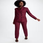 2-Piece Double-Breasted Pantsuit image number null
