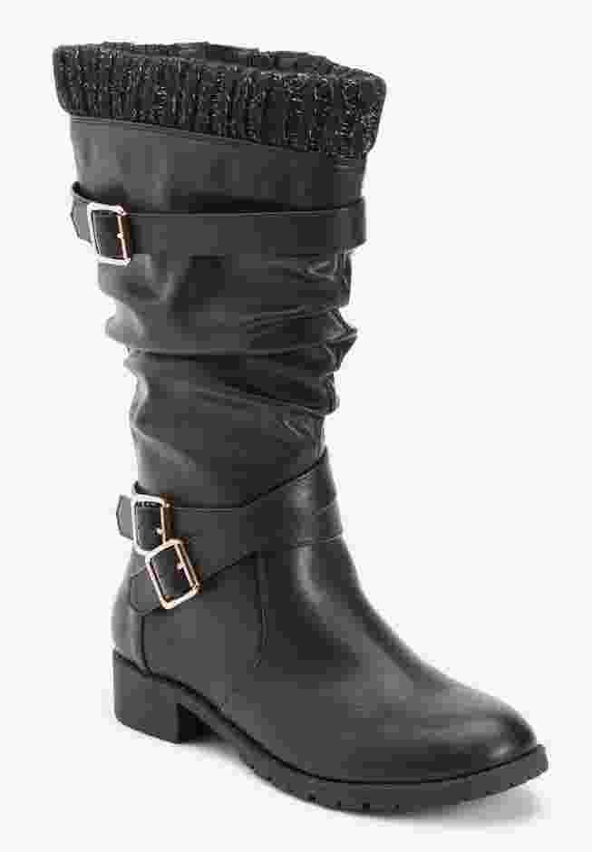 The Eden Wide Calf Boot image number 0