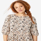 Keyhole A-line Dress image number null