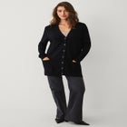 Long Button Front Cardigan image number null