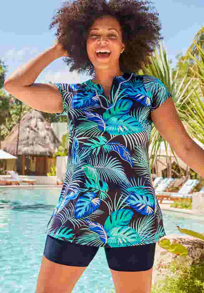 Chlorine Resistant Swim Tunic image number 0