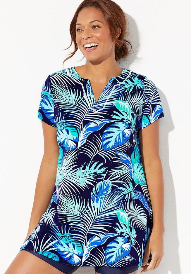 Chlorine Resistant Swim Tunic image number 1