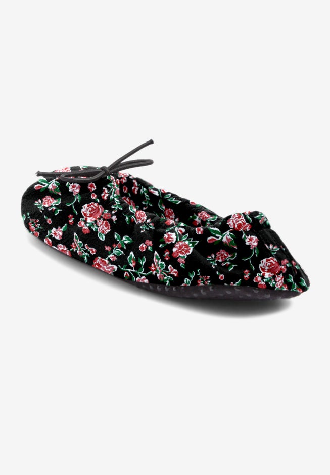 Dreams & Co.® Knit Ballerina Slipper image number 1